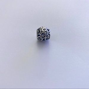 Authentic “Openworks Swirls” Pandora Charm